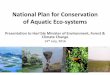 National Plan for Conservation of Aquatic Eco-systems
