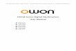 OW18 Series Digital Multimeters User Manual