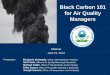Black Carbon 101 for Air Quality Managers