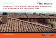 Tile Bond™ Roof Tile Adhesive Operating Instructions and 