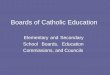 Boards of Catholic Education - principals.dio.org
