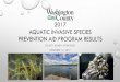 2017 Washington county aquatic invasive species prevention 
