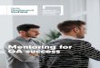 Mentoring for GA success