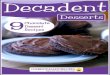 Decadent Desserts: 9 Chocolate Dessert Recipes