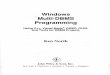 Windows Multi-DBMS Programming - GBV