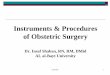Instruments & Procedures of Obstetric Surgery