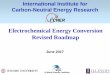 Electrochemical Energy Conversion Revised Roadmap