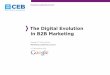 The Digital evolution in B2B Marketing