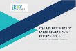 QUARTERLY PROGRESS REPORT - CDFI