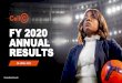 FY 2020 ANNUAL RESULTS - Cellphone Contracts, Prepaid & Data