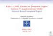 =1=ESSLLI 2021 Course on Temporal Logics =1=Lecture 4 