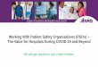 Working With Patient Safety Organizations (PSOs) - Home | PSO