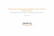 Benchmarking AWS and HPC Services