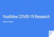 Youthline COVID-19 Research