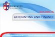 ACCOUNTING AND FINANCE - BOLC