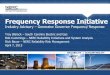 Frequency Response Initiative - NERC