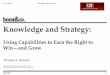 Knowledge and Strategy - CII