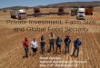 Private Investment, Farm Size and Global Food Security