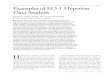 Examples of EO-1 Hyperion Data Analysis