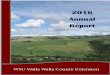 2016 Annual Report - WSU Extension