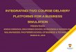 INTEGRATING TWO COURSE DELIVERY PLATFORMS FOR A …