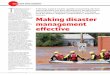 making disaster management effective