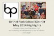 Bethel Park School District April 2011 Highlights