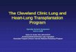 The Cleveland Clinic Lung and Heart-Lung Transplantation 