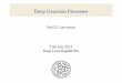 Neil D. Lawrence 11th July 2015 Deep Learning@ICML
