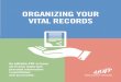 ORGANIZING YOUR VITAL RECORDS