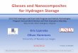 Glasses and Nanocomposites for Hydrogen Storage