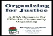 A DSA Resource for Effective Community Organizing