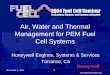 Air, Water and Thermal Management for PEM Fuel Cell Systems