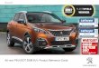 All-new PEUGEOT 3008 SUV: Product Reference Guide