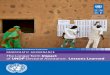 The Longer Term UNDP Electoral Assistance: Lessons Learned