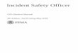 Incident Safety Officer-Student Manual - FEMA