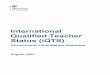 International Qualified Teacher Status (iQTS 