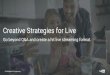 Creative Strategies for Live - services.google.com