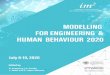 Modelling for Engineering & Human Behaviour 2020