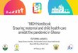 “MCH Handbook: Ensuring maternal and child health care 