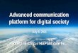 Advanced communication platform for digital society
