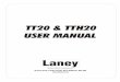 TT20 & TTH20 USER MANUAL - pdf.textfiles.com