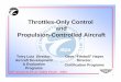 Throttles-Only Control and Propulsion-Controlled Aircraft