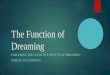 The Function of Dreaming