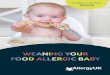 WEANING YOUR FOOD ALLERGIC BABY