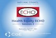 Health Equity ECHO - thenationalcouncil.org