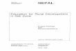 Terminal Report UNDP/NEP/78/022 NEPAL