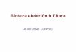 Sinteza električnih filtara
