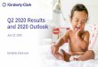 Q2 2020 Results and 2020 Outlook - investor.kimberly-clark.com