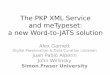 The PKP XML Service and meTypeset a new Word-to-JATS solution